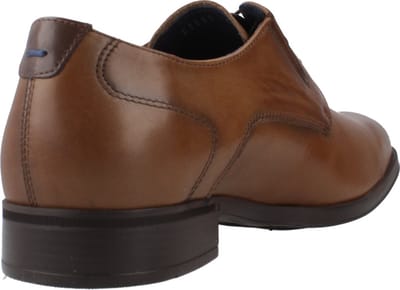 Fluchos -Heren - cognac/caramel - geklede lage schoenen - maat 41