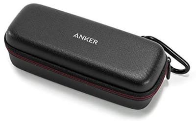 Draagtas voor Bluetooth Speakers - Premium Beschermhoes voor SoundCore 2 en vergelijkbare modellen - Zwart
