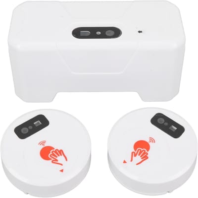 Automatische Toiletspoeler - Contactloze Spoelkit - Hygiënisch Toiletbezoek - Dubbele Infraroodsensoren - 17x10x7 cm