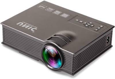 Draagbare Beamer - Mini Projector - Home Cinema - Stille Koeling - 100 Inch Beeld - Zwart