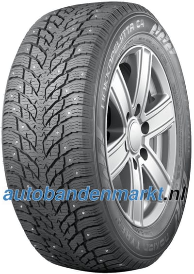 Nokian Hakkapeliitta C4 ( 235/65 R16C 121/119R 10PR Aramid Sidewalls, met spikes )