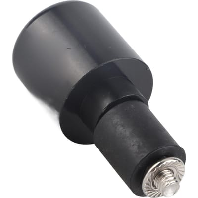 Motorfiets Stuurhandvatten Stuureindplug Comfortabele Handgreep Eindkap Vervanging voor GSXR600 zwart