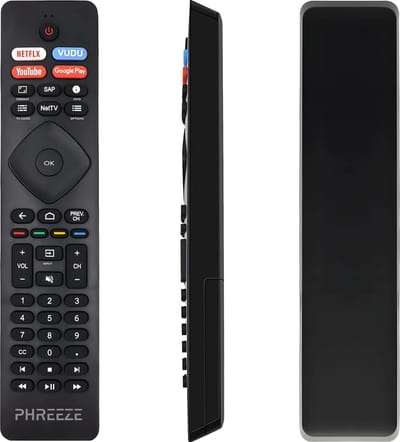Vervangende Afstandsbediening NH800UP RF402A-V14 geschikt voor Philips Android 4K Ultra HD Smart LED TV - Afstandsbediening Geschikt voor o.a 43PFL5604, 43PFL5766, 50PFL5604, 55PFL5604, 65PFL5504, 65PFL5604