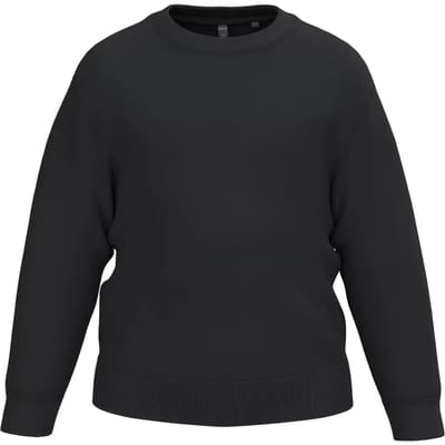 Recycled sweatshirt met ronde hals voor kinderen Kariban