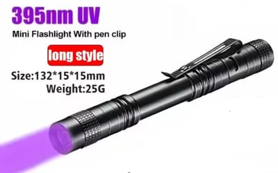 UV Zaklamp - Ultraviolet - Blacklight Pen - Zaklamp - Huisdier urine detector - Valsgelddetector