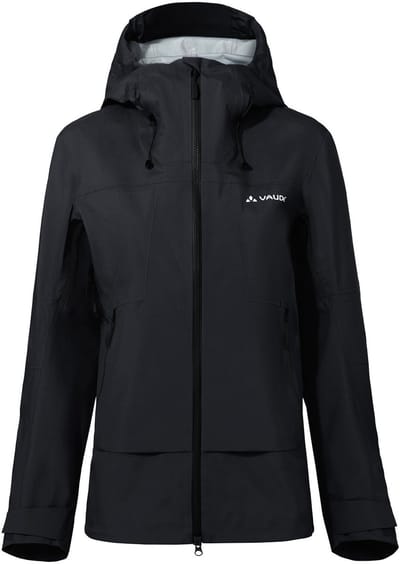 VAUDE Croz Alpine 3L jas, hardshelljas, dames outdoor sportjas, waterdicht, winddicht, hardshell, capuchon, regular fit