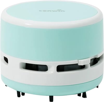 Draagbare Mini Stofzuiger - Snoerloos en Batterij Aangedreven voor Toetsenbord, Laptop en Bureau - Ideaal voor Thuis, Kantoor en Auto