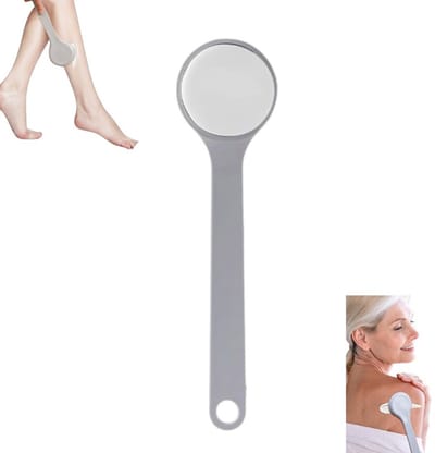1 stuk - Lichaamsborstel - Rugcrème-applicator - Zonnebrandcrème-applicator voor senioren - Multifunctionele hydraterende olie- en zalf-applicator - Spons lichaamsborstel