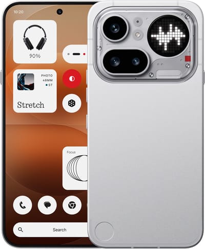 Nothing Phone 4a Pro - 12GB/256GB - Zilver