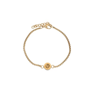 iXXXi-Jewelry-Box Chain CreArtive Base-Goudkleurig-Dames-Armband-One Size