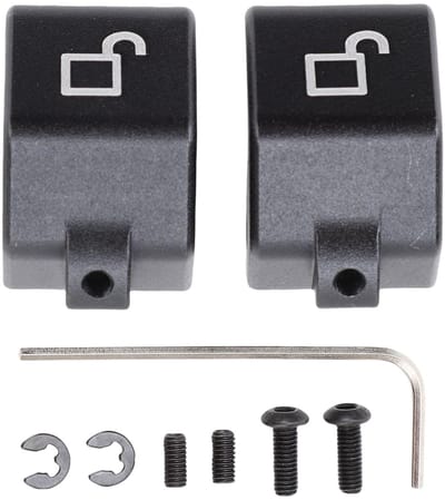 Dailygoods- Dak Latch Lock - Soft Top Cabriodak Vergrendelingskit - Vervangingsset voor Miata 1990-2005 - Verstelbare Bevestigingsschroeven - Verbeterde Vergrendelingssterkte - Naadloze Pasvorm - Vergrendelingsslot