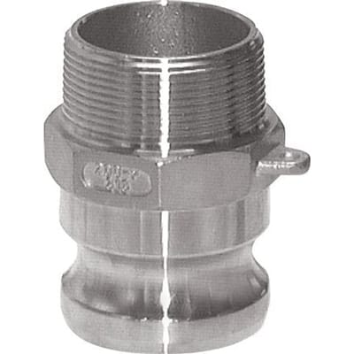 Camlock DN 140 (6'') Koppeling MessingR 6'' met buitendraad Type F MIL-C-27487