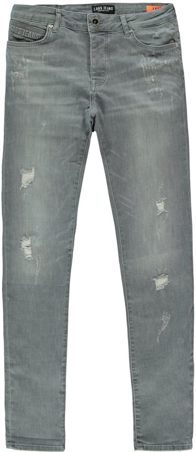 Cars Aron Heren Skinny Fit Jeans Gray - Maat W28 X L34