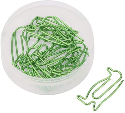 Dailygoods- Paperclips Pinguïnvorm - 20 Stuks - Decoratieve Clips - Hoogwaardig Materiaal - Corrosiebestendig - Antislip - Duurzaam Gebruik