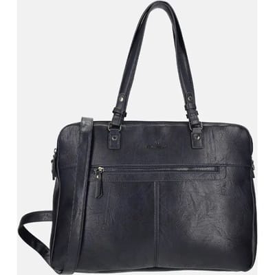 Enrico Benetti Julia Dames Laptoptas 15 inch - 65038 - Donkerblauw