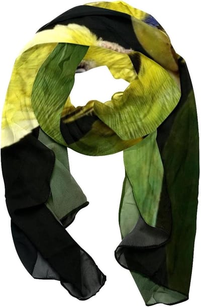 Hoofdsjaal Chiffon - Haarsjaal Dames - Mode Accessoire - Hoogwaardig Materiaal - 180x73 cm - Multicolor