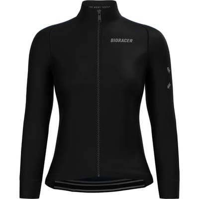 BIORACER Spitfire Tempest Light - Wielervest Winter/Tussenseizoen Dames - Zwart - Winddicht & Lichte Thermische Stof - Maat XS