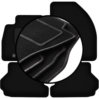 Complete set veloursmatten voor: Ford Focus MK2 cabrio (2006-2010)