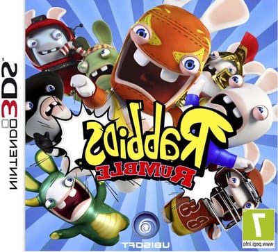 Rabbids Rumble - Partyspel - Spelplezier - Grappige Uitdagingen - 7 x 4.5 x 12.2 cm - Multicolor