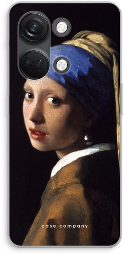 Case Company® - Hoesje geschikt voor OnePlus Nord 3 hoesje - The Pearl Earring - Soft Cover Telefoonhoesje - Bescherming aan alle Kanten en Schermrand