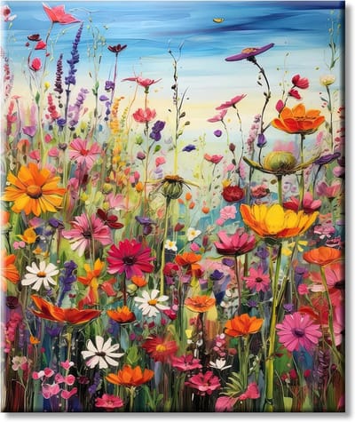 1000 stukjes voor volwassenen, bloemen, onmogelijke klassieke Jigsaw puzzels 70 x 50 cm, vaardigheidsspel voor het hele gezin, kleurrijk legpuzzel voor thuisdecoratie