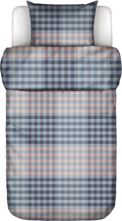 Marc O'Polo Klaudi Dekbedovertrek Powder blue - Eenpersoons – 140x200/220 cm