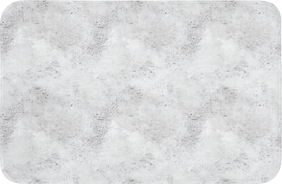 Badmat 60x40 cm - Antislip - Lichtgrijs - Ruw - Subtiel - Badmatten voor badkamer - Badkamermat - Douchemat - Badkamer mat