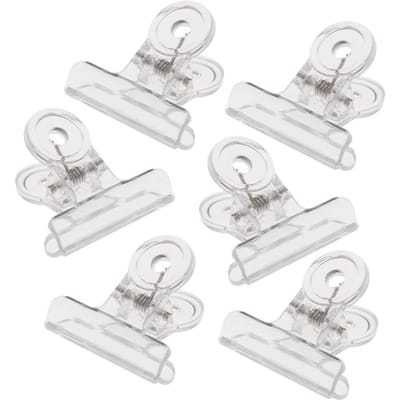 6 stuks Nagelknijpers C-curve Nagelknijpers Acrylnagels Knijpers Nagelknijpgereedschap C transparant