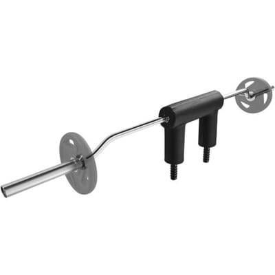 VEVOR Halterstang, Halterstang, Totale Lengte 2210 mm, Halterstang, Opbergstandaard, Draagvermogen 675 Kg, Curl Halterstangen, Stalen Halterstang, Halterset, Krachttraining