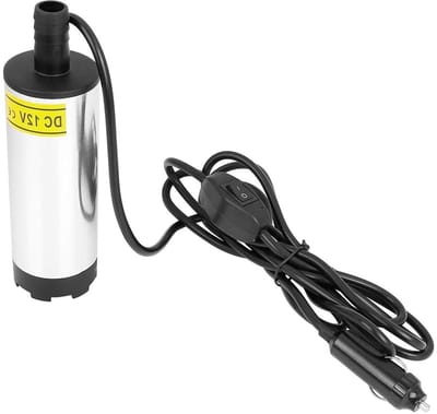 OmGoods - Dailygoody - Brandstof Transfer Pomp - 30L/min - Draagbare DC Elektrische Dompelpomp - Universele Brandstofpomp - Voor Auto Truck Caravan Marine