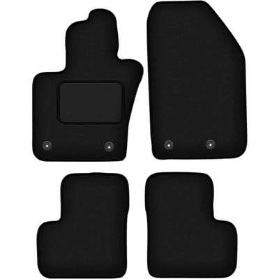 Wielganizator WLG-CARLUX Serie - Velours Automatten - Voor Alfa Romeo Tonale 965 - Zwart - Perfecte Pasvorm