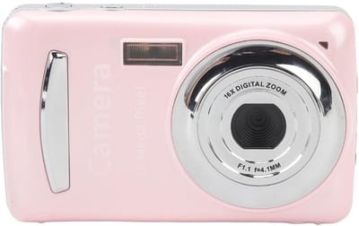 Digital Camera, 16x Digital Zoom Camera with 2.4 Inch Screen, Auto Focus, Multi-Axis Stabilization, 1080P 16MP, Portable Small Camera for Boys, Girls, Teens, Students