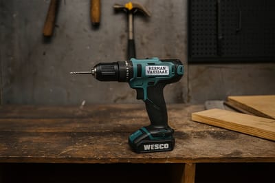 Naam of logo op je boormachine? Bestel een custom metalen plaatje die past op jou accu- /klopboor