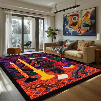 Abstract Vintage Woonkamer Tapijt Luxe Bloemenkamer Decor Vloerkleden voor Slaapkamer Antislip Huidvriendelijk Wasruimte Vloermat Wasbaar 100*160cm