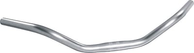 Ergotec Country 66 Mm 67º Grip 190 Mm Stuur Zilver 25.4 mm / 590 mm