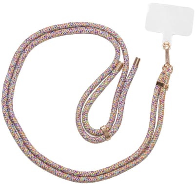 xoxo Wildhearts Telefoonkoord Universeel - Koord voor telefoon - Easy Cord - Telefoonbandjes - Ketting voor telefoon - Koord voor telefoon universeel - Koord voor telefoon Samsung - Telefoonkoord iPhone - Phone Cord - Happy Colors - Meerkleurig