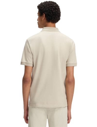 Hugo Boss poloshirt korte mouw beige
