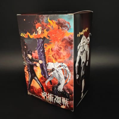 Jujutsu Kaisen Ryomen Sukuna Itadori Yuji Vlam Effect Anime Verzamelfiguur Model Beeldje Bureau Decoratie Verzamelspeelgoed
