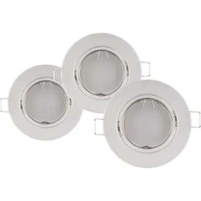 Sencys Inbouwspot Wit Gu10 5w 3 Stuks