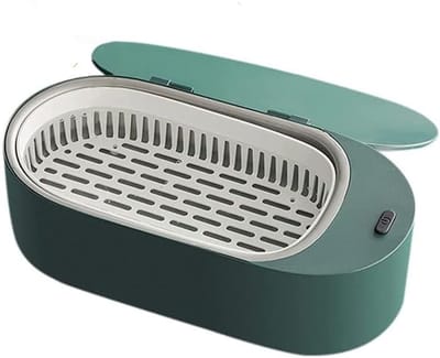 Ultrasone Reiniger - Schoonmaker Apparaat - Sieraden Polijsten - 3 Minuten Timer - 400 ml - Groen