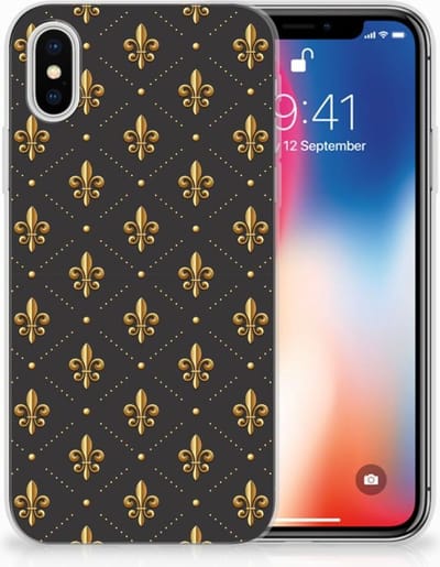 Apple iPhone X | Xs TPU bumper Franse Lelie