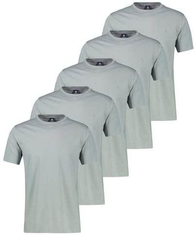 LERROS Heren t-shirt 5 pack Basic