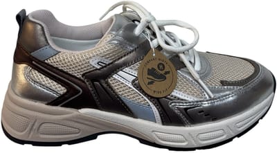 Gabor -Dames - zilver - sneakers - maat 37