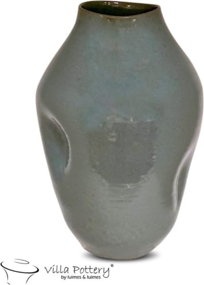 Vaas - Villa Pottery - Decoratie - Woondecoratie - Keramiek - Campari 1_2 Reactive Grey