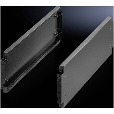 Rittal VX 8640.043 8640043 Sokkelplaat Plaatstaal Zwart 2 stuk(s)