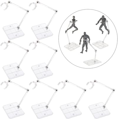 Dailygoody - Actiefiguurstandaard - Displaystandaard voor 6 inch actiefiguren - Duurzaam en stevig - Transparant - Ideaal voor verzamelaars - Perfecte..