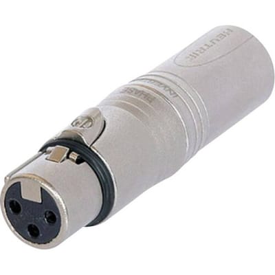 Neutrik NA3FM XLR-adapter XLR-bus - XLR-stekker Inhoud: 1 stuk(s)