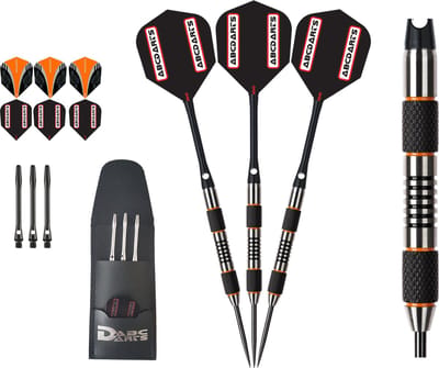 ABC Darts - 90% Tungsten HQ Dartpijlen - Orange Viper - 24 Gram