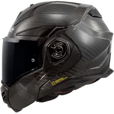 LS2 FF901 Advant X Carbon Solid Systeemhelm - Helm
