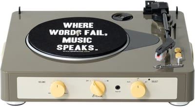 Gadhouse Brad Retro MK ll - Platenspeler - Grijs
